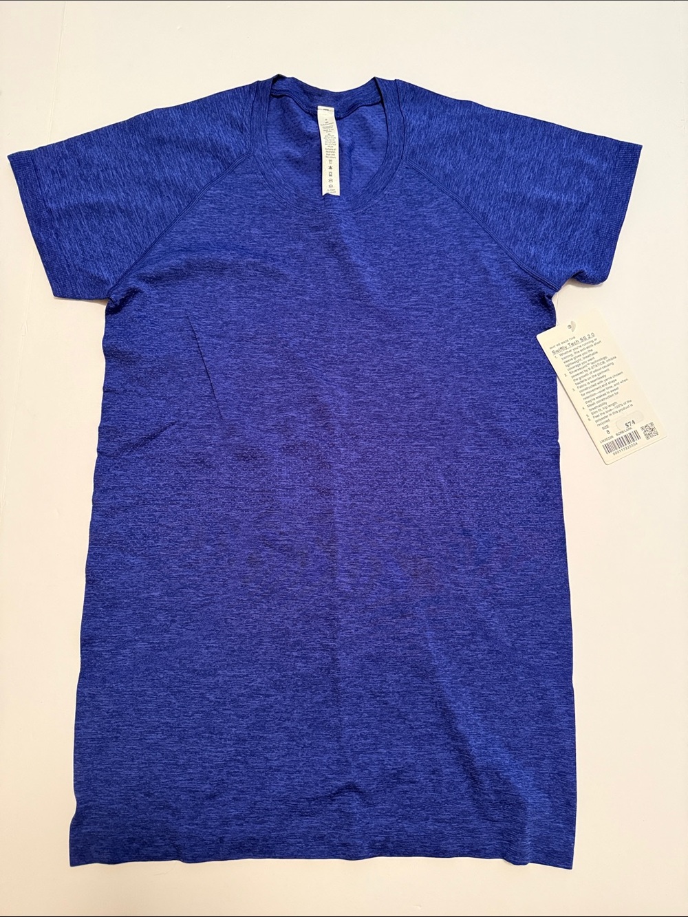 lululemon athletica Swiftly Tech SS 2.0 Short Sleeve Tee in Royal Blue